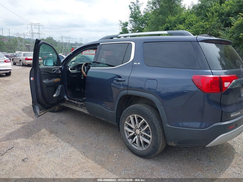 2019 GMC Acadia Sle-2 VIN: 1GKKNLLA0KZ256528 Lot: 45686942