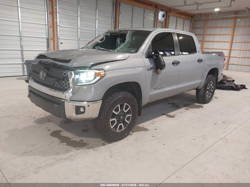 2018 Toyota Tundra Sr5 5.7L V8 VIN: 5TFDY5F12JX751956 Lot: 45686946