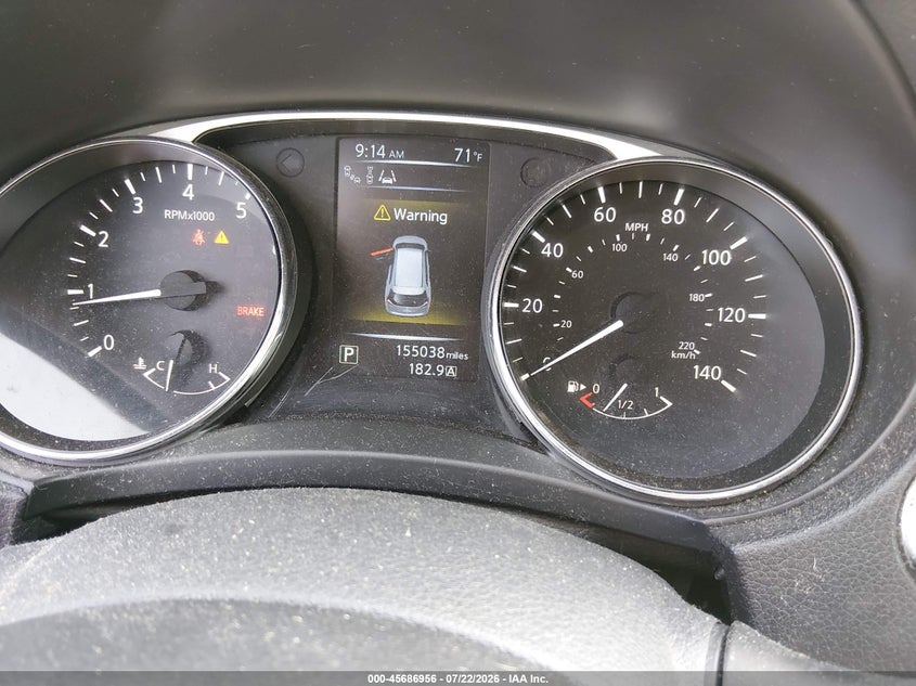 2015 NISSAN ROGUE auction photo 7