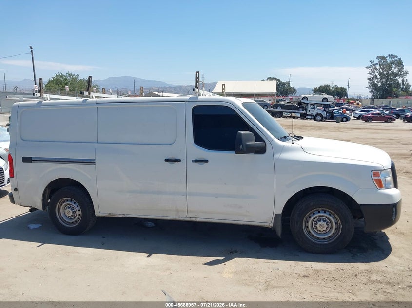 2015 Nissan Nv Cargo Nv1500 S V6 VIN: 1N6BF0KL2FN801004 Lot: 45686957