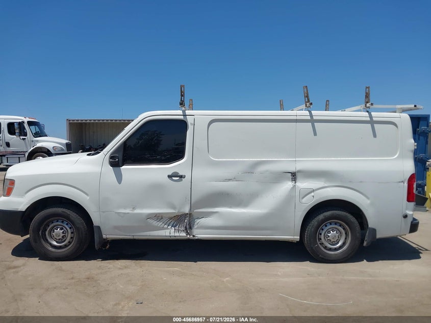 2015 Nissan Nv Cargo Nv1500 S V6 VIN: 1N6BF0KL2FN801004 Lot: 45686957