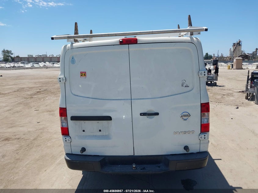 2015 Nissan Nv Cargo Nv1500 S V6 VIN: 1N6BF0KL2FN801004 Lot: 45686957