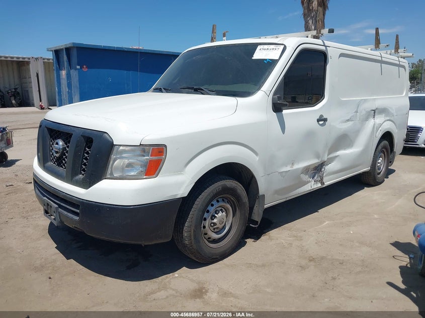 Vin: 1n6bf0kl2fn801004, lot: 46185566, nissan nv cargo nv1500 s v6 20152