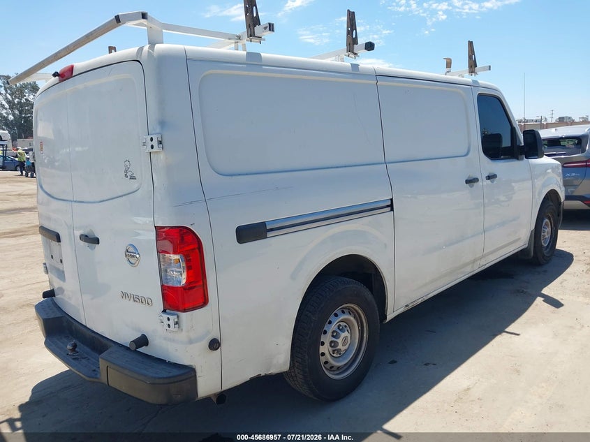 Vin: 1n6bf0kl2fn801004, lot: 46185566, nissan nv cargo nv1500 s v6 20154