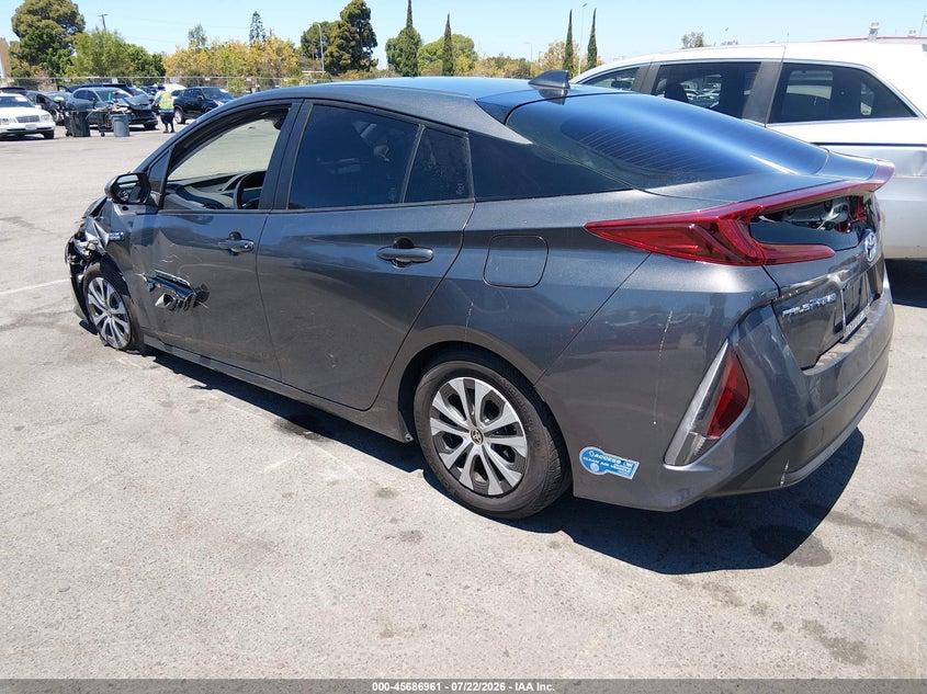Vin: jtdkamfp5m3174393, lot: 46185570, toyota prius prime le 20213