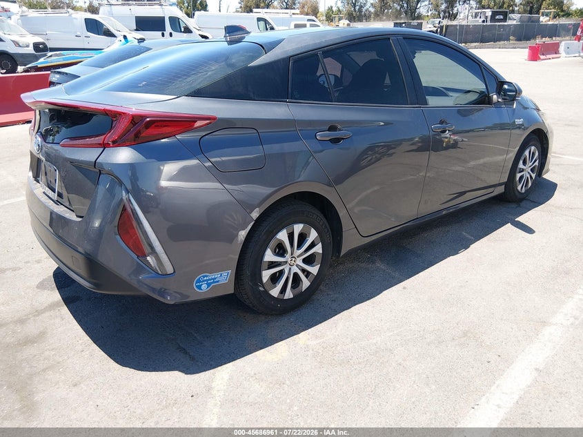 Vin: jtdkamfp5m3174393, lot: 46185570, toyota prius prime le 20214