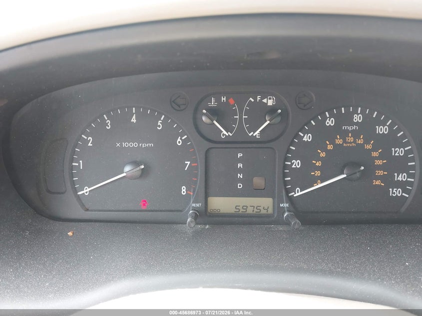 2004 Kia Optima Ex/Lx VIN: KNAGD126045327398 Lot: 45686973