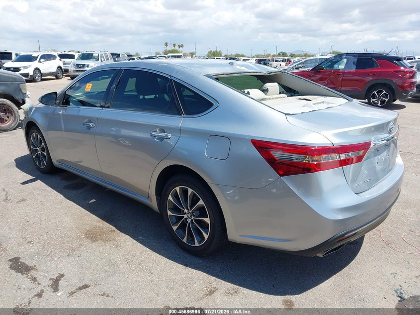 Vin: 4t1bk1eb1gu229319, lot: 46185595, toyota avalon xle 20163
