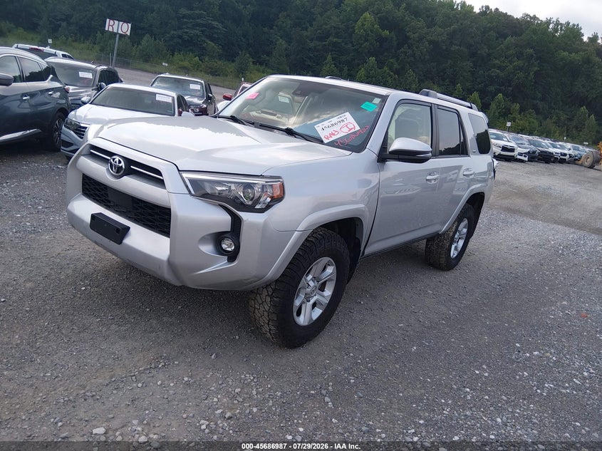Vin: jtenu5jr5m5868827, lot: 46185596, toyota 4runner sr5 premium 20212