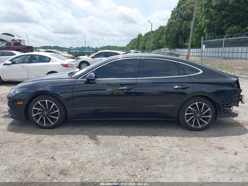 2020 Hyundai Sonata Sel Plus VIN: 5NPEJ4J22LH014418 Lot: 45687000