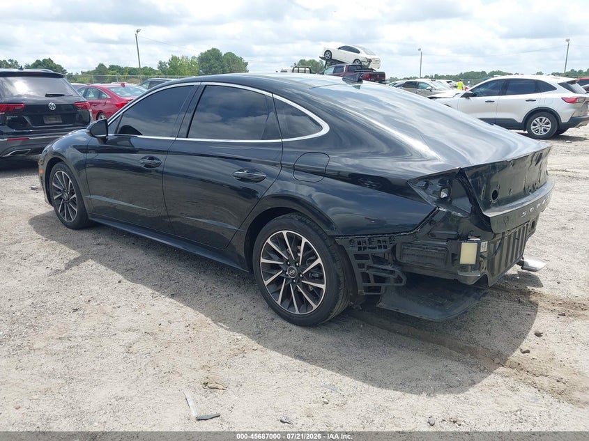 2020 Hyundai Sonata Sel Plus VIN: 5NPEJ4J22LH014418 Lot: 45687000