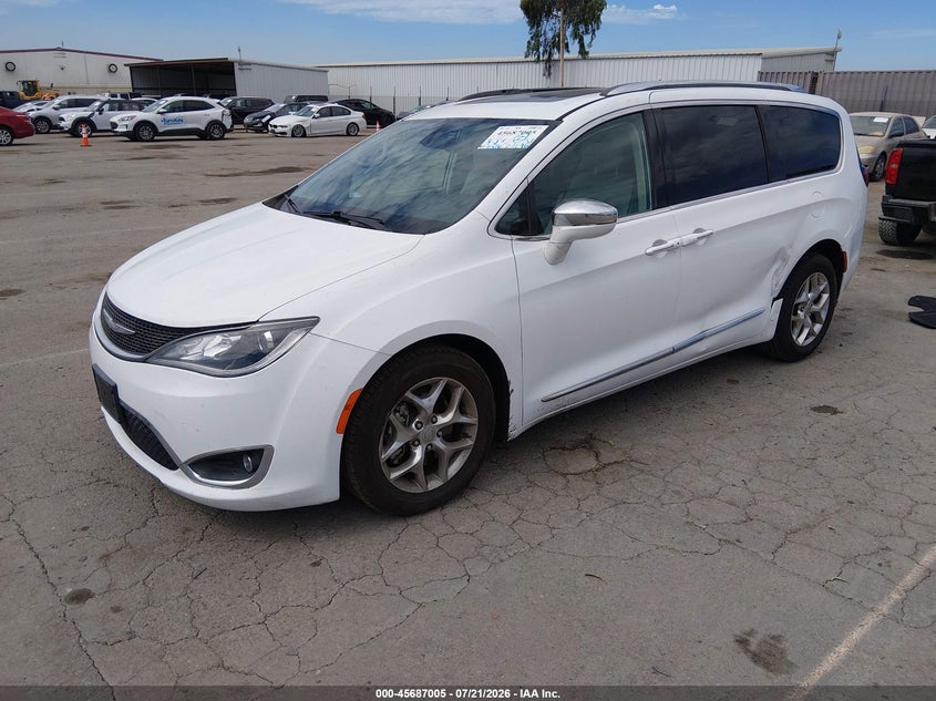 Vin: 2c4rc1gg8hr505163, lot: 46185614, chrysler pacifica limited 20172