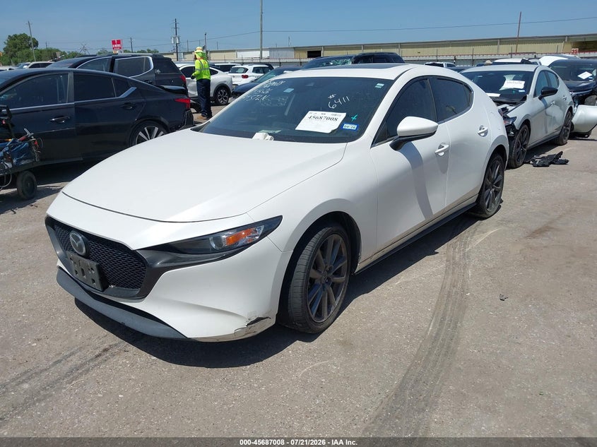 2022 Mazda Mazda3 Preferred VIN: JM1BPALL0N1516411 Lot: 45687008