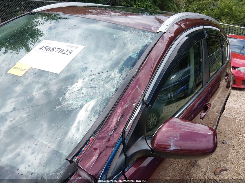 2013 Honda Cr-V Ex-L VIN: 5J6RM4H74DL073391 Lot: 45687025