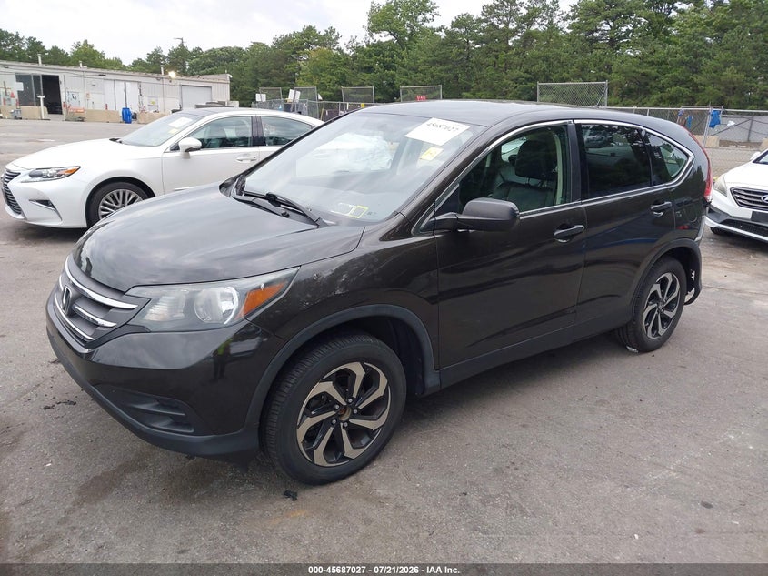 2013 Honda CR-V, Удар сзади, IAAI, VIN 5J6RM4H38DL007200 — фото 2