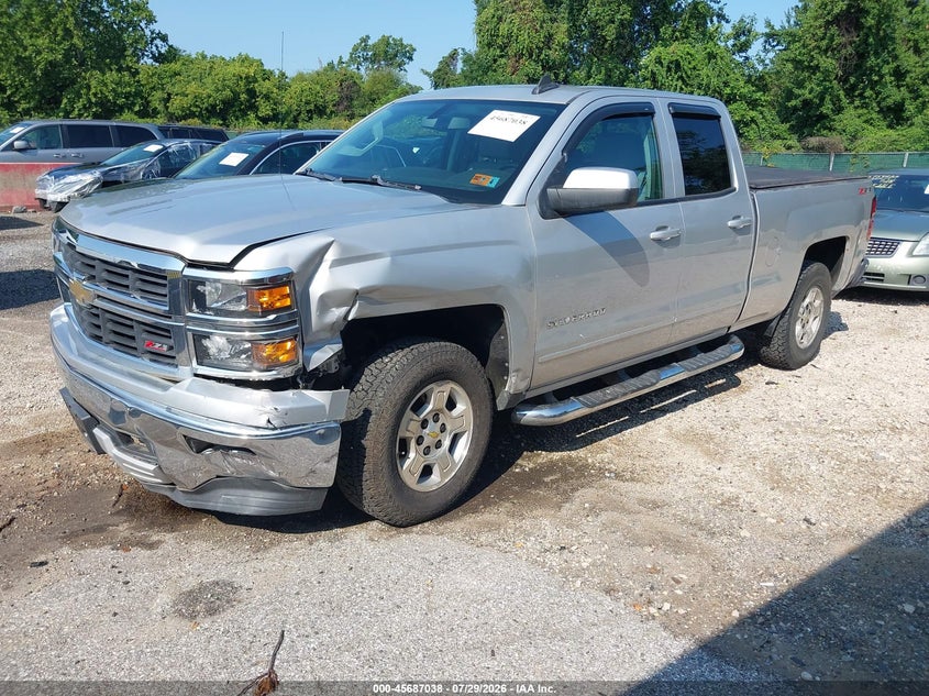 Vin: 1gcvkrec2fz221207, lot: 46185647, chevrolet silverado 1500 lt 20152