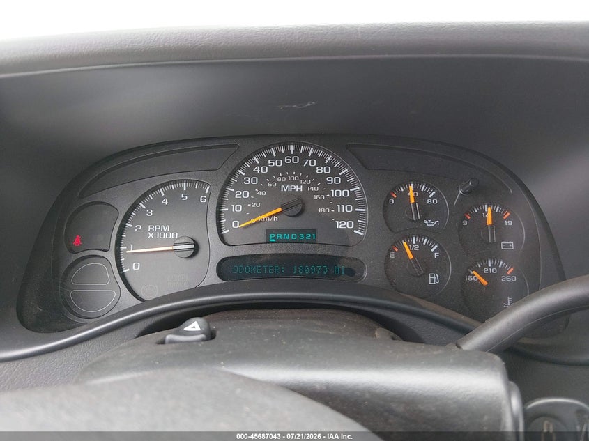 2004 CHEVROLET SUBURBAN 1500 auction photo 7