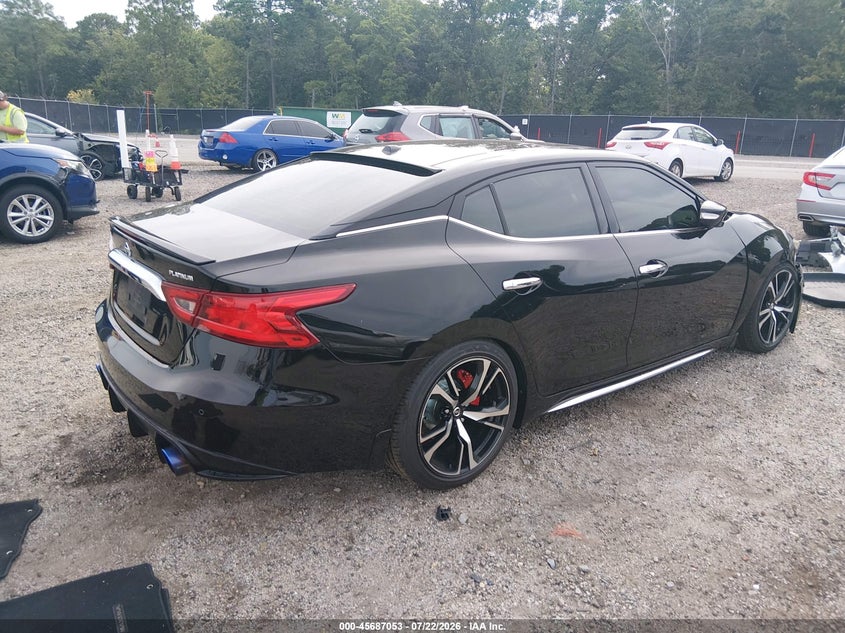 Vin: 1n4aa6ap8gc415789, lot: 46185662, nissan maxima 3.5 platinum 20164