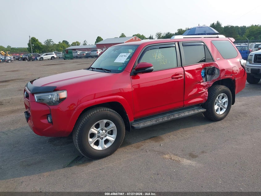 Vin: jtebu5jr2g5389949, lot: 46185670, toyota 4runner sr5 premium 20162