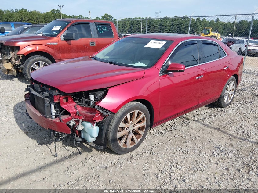 2014 Chevrolet Malibu, Right Front, IAAI, VIN 1G11H5SL5EF150202 — photo 2