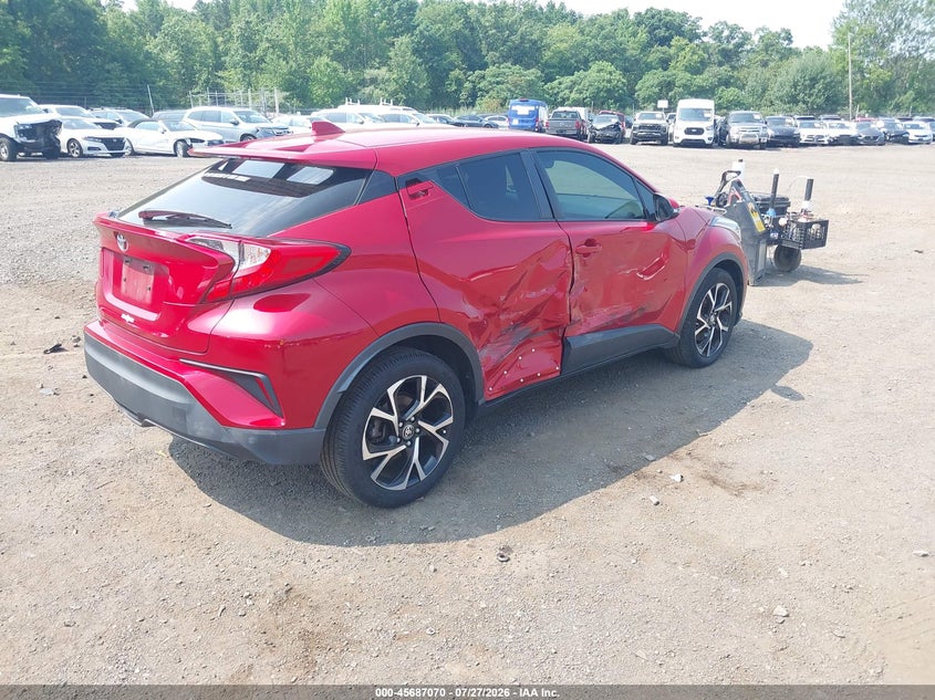 Vin: jtnkhmbx6m1104636, lot: 46185679, toyota c-hr xle 20214