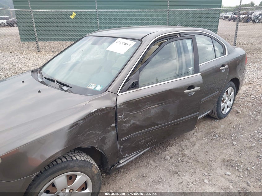 2010 Kia Optima Lx VIN: KNAGG4A84A5375171 Lot: 45687080
