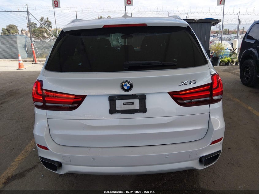 2017 BMW X5 Sdrive35I VIN: 5UXKR2C36H0W43589 Lot: 45687083