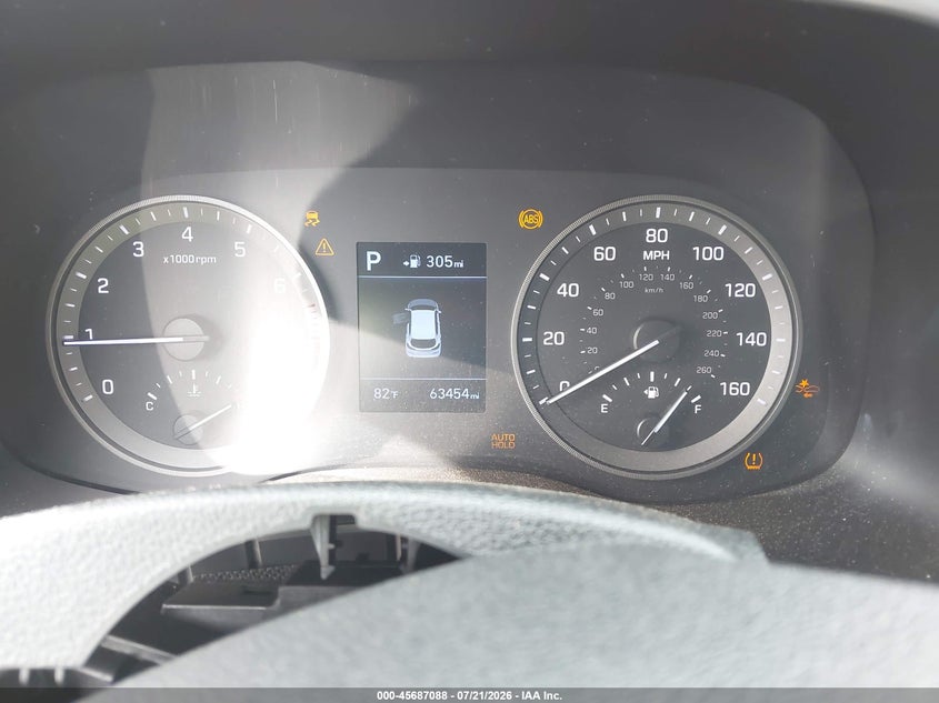 2019 Hyundai Tucson Se VIN: KM8J23A41KU991508 Lot: 45687088