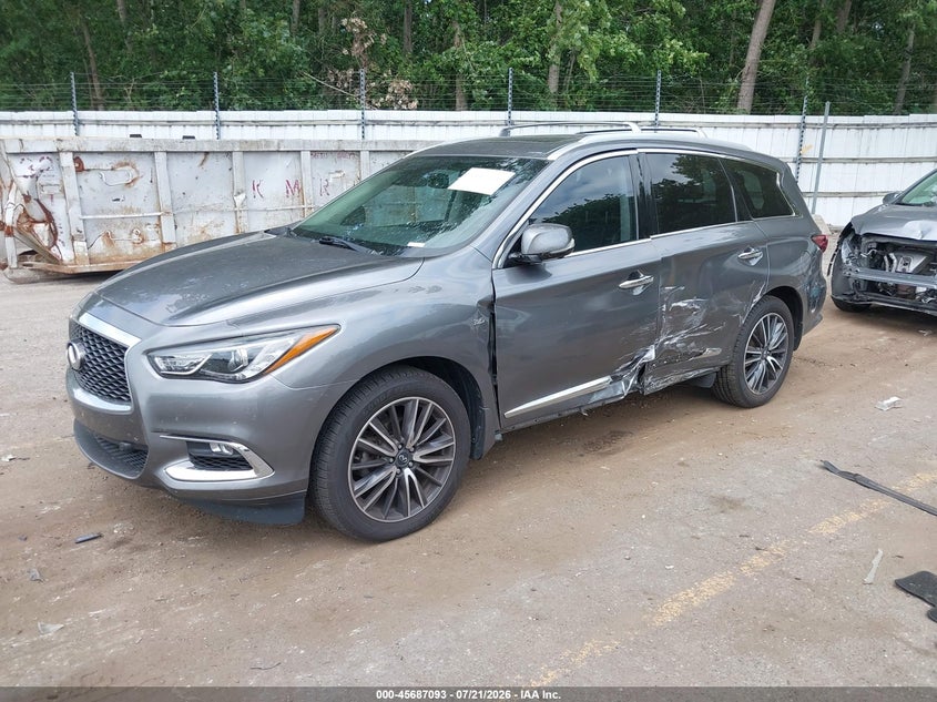 2019 Infiniti Qx60 Luxe VIN: 5N1DL0MM6KC562326 Lot: 45687093