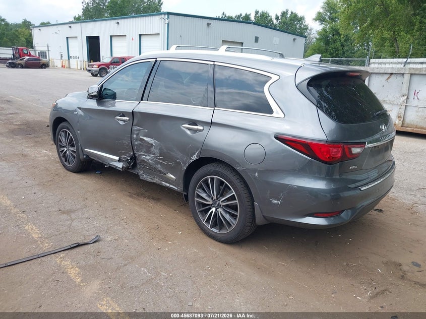 2019 Infiniti Qx60 Luxe VIN: 5N1DL0MM6KC562326 Lot: 45687093