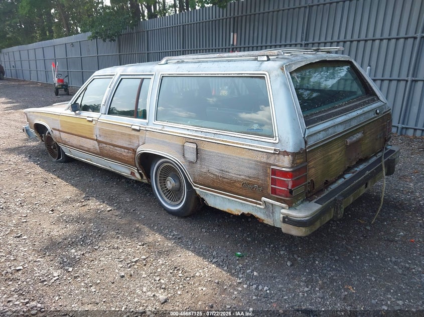 1985 MERCURY MARQUIS auction photo 3