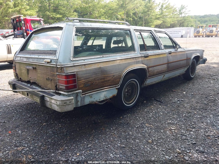 1985 MERCURY MARQUIS auction photo 4