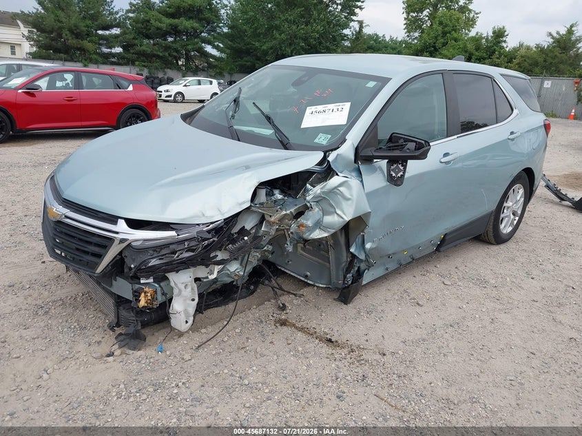 2022 Chevrolet Equinox Fwd Lt VIN: 2GNAXKEV5N6134685 Lot: 45687132