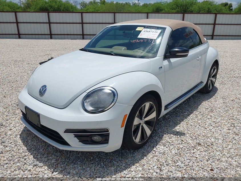 Vin: 3vw7s7at8fm812093, lot: 46185744, volkswagen beetle 2.0t r-line 20152