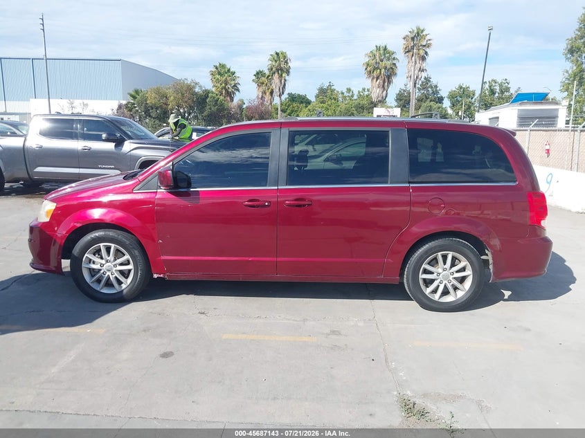 2018 Dodge Grand Caravan Sxt VIN: 2C4RDGCG9JR210214 Lot: 45687143