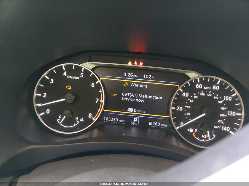 2022 Nissan Altima Sr Fwd VIN: 1N4BL4CV0NN365678 Lot: 45687144