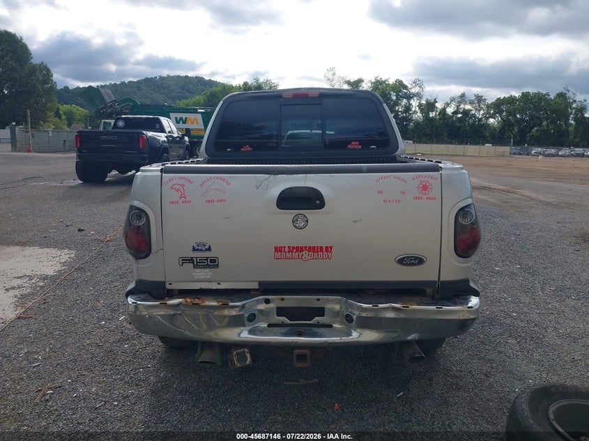 FORD F-150 2003 VIN 1FTRW08LX3KD88058