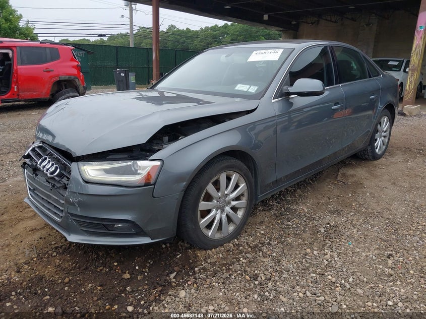 Vin: wauafafl3dn018010, lot: 46185757, audi a4 2.0t premium 20132