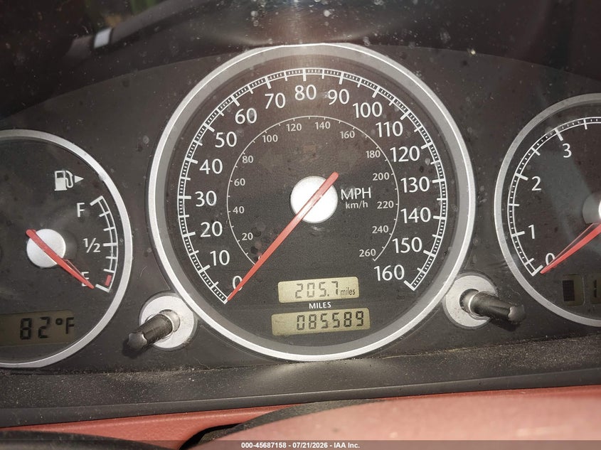 2007 Chrysler Crossfire Limited VIN: 1C3LN69L97X073744 Lot: 45687158