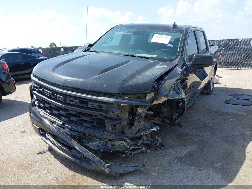 2023 Chevrolet Silverado 1500 2Wd Short Bed Custom VIN: 3GCPABEKXPG150916 Lot: 45687162