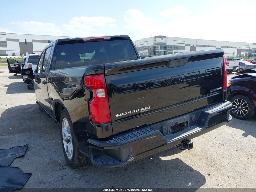 2023 Chevrolet Silverado 1500 2Wd Short Bed Custom VIN: 3GCPABEKXPG150916 Lot: 45687162