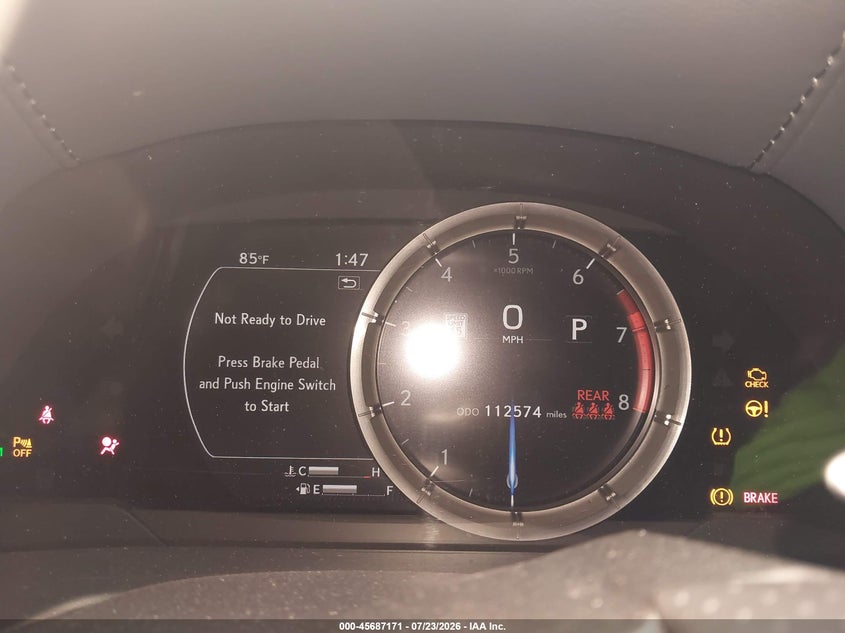 2019 LEXUS ES 350 auction photo 7