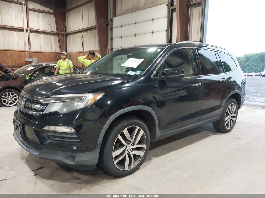 Vin: 5fnyf6h98gb014604, lot: 46185800, honda pilot touring 20162
