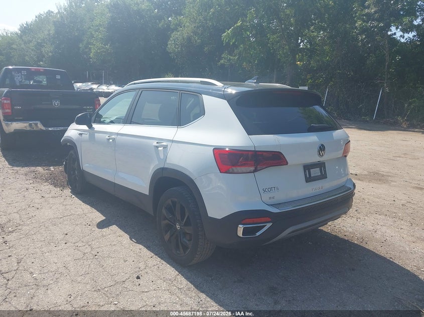 2023 VOLKSWAGEN TAOS auction photo 3