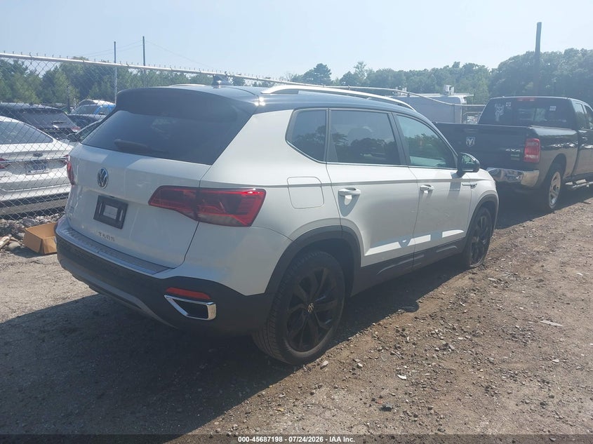 2023 VOLKSWAGEN TAOS auction photo 4