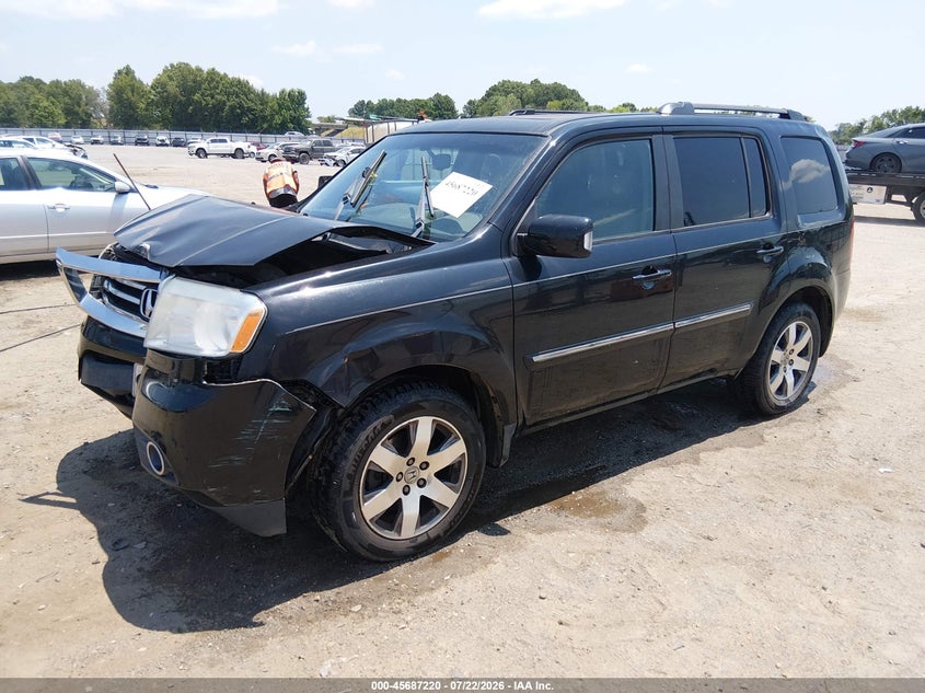 Vin: 5fnyf4h90fb039645, lot: 46185829, honda pilot touring 20152