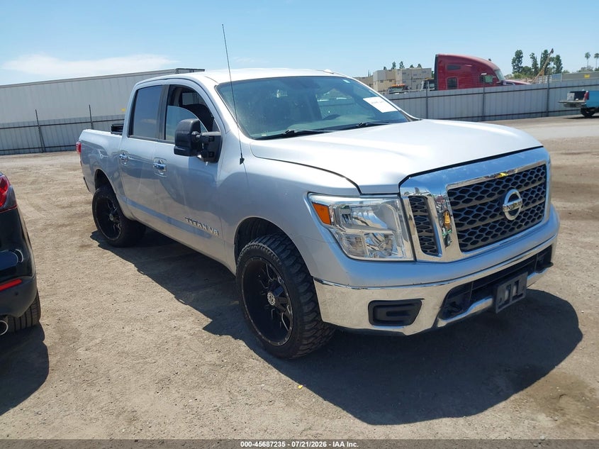 Vin: 1n6aa1ejxjn500242, lot: 46185844, nissan titan sv 2018 img_1