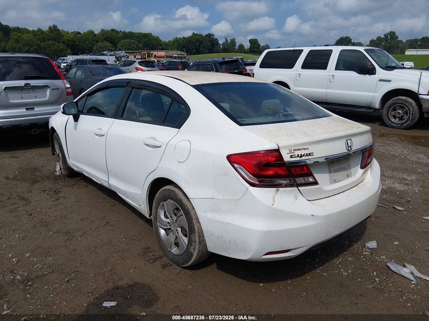2015 HONDA CIVIC auction photo 3