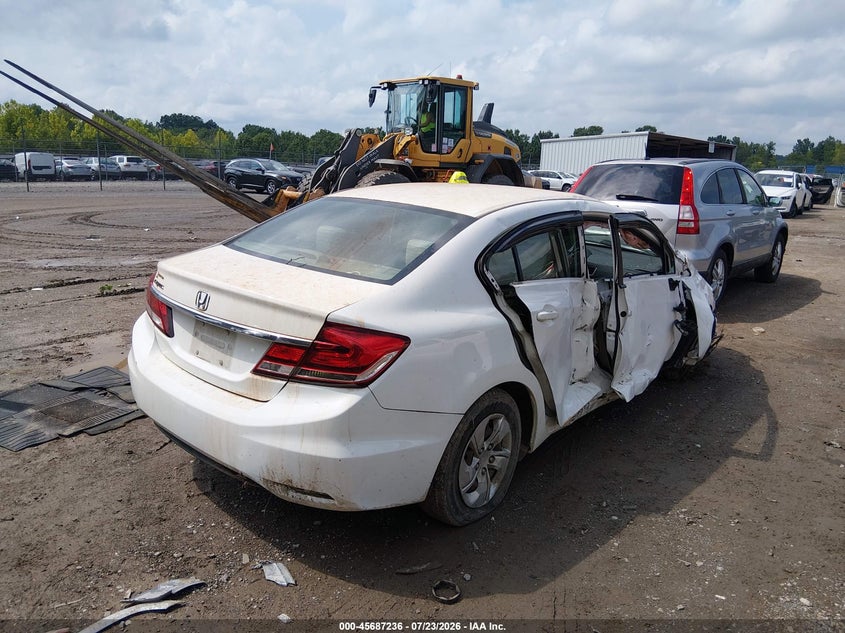 2015 HONDA CIVIC auction photo 4
