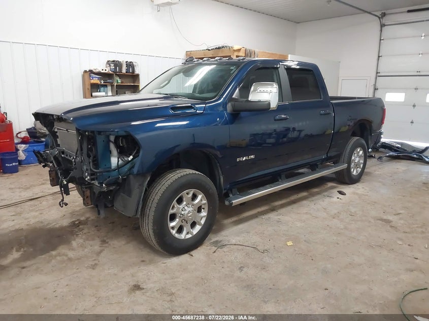 Vin: 3c6ur5fjxrg236160, lot: 46185847, ram 2500 laramie  4x4 6'4 box 20242